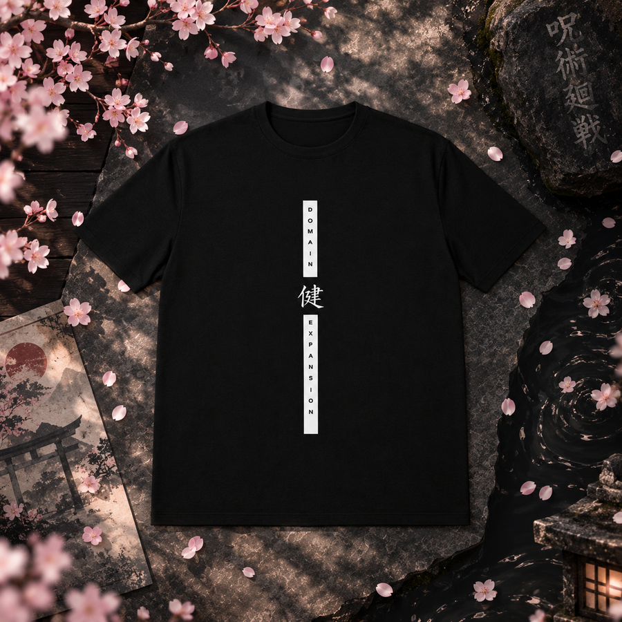 Domain Expansion Minimalist Anime T-Shirt
