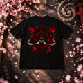 Cursed Sakura Japanese Graphic T-Shirt
