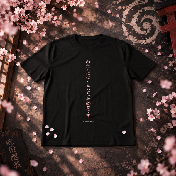 Cursed Sakura Japanese Graphic T-Shirt