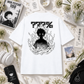 Mob Psycho 100 Floral Flat Oversized