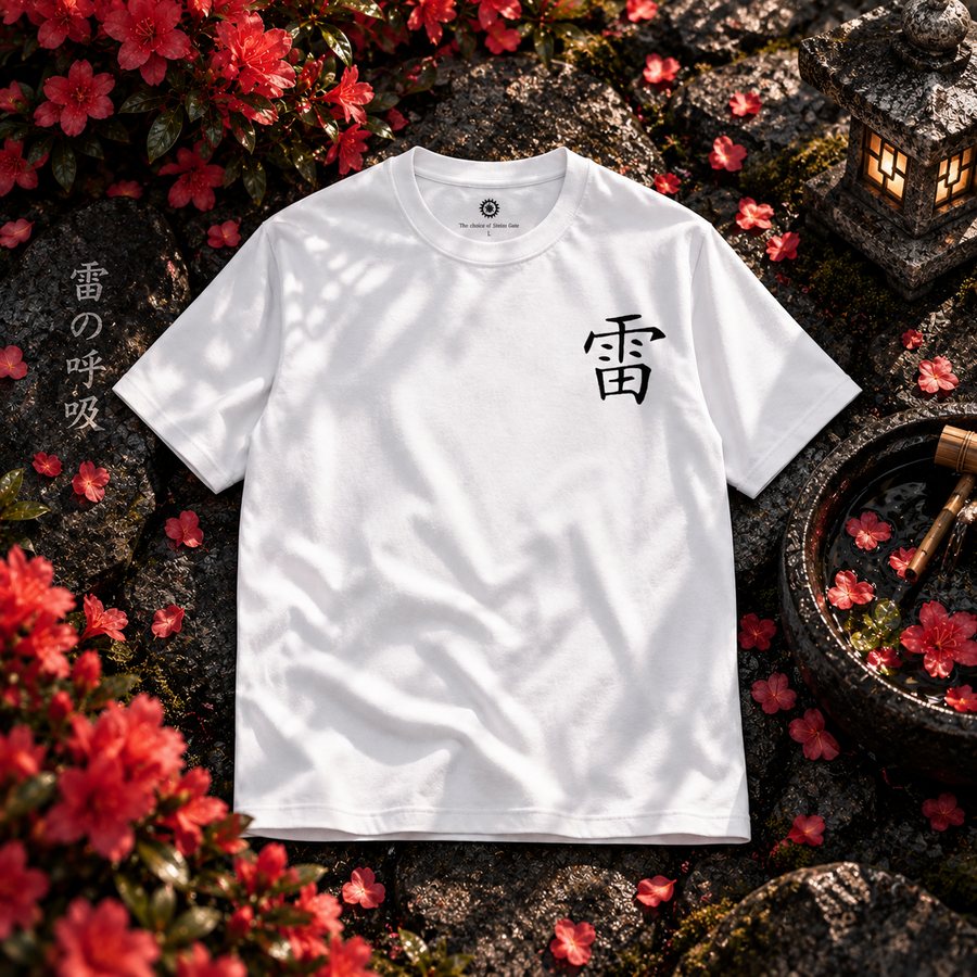 Kaminari Minimal Japanese Oversized T-Shirt