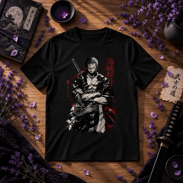 Zoro Sword Style Graphic T-Shirt