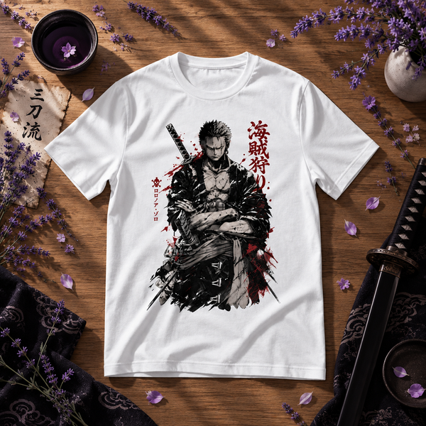 Zoro Sword Style Graphic T-Shirt